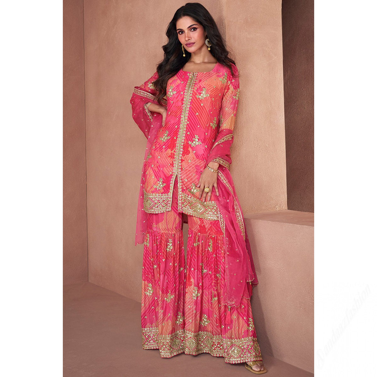 Trendy Gharara Set